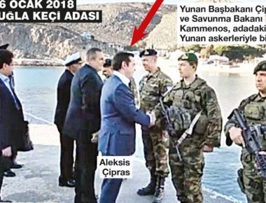 Τουρκικά MME: «Ο Α.Τσίπρας επιθεώρησε ελληνικές κατοχικές δυνάμεις στην Κάλυμνο»!